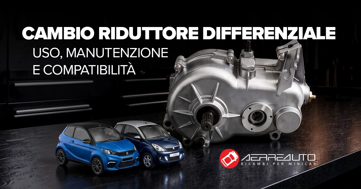 Cambio riduttore differenziale Aixam: uso, manutenzione e compatibilità